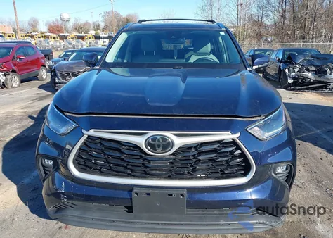 2021 Toyota Highlander Xle из США, поврежденный, VIN 5TDHZRBH9MS532690